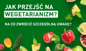 Jak przejść na dietę wegetariańską? Kolorowe owoce i warzywa zachęcają do zdrowego stylu życia.