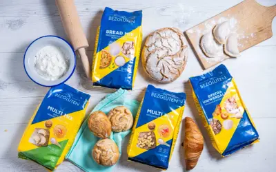 Mąka bezglutenowa przepis na chleb, bułki, pizzę i inne wypieki. Zestaw produktów Bezgluten.