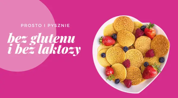 Placuszki z owocami na talerzu. Proste i pyszne przepisy bezglutenowe i bez laktozy.