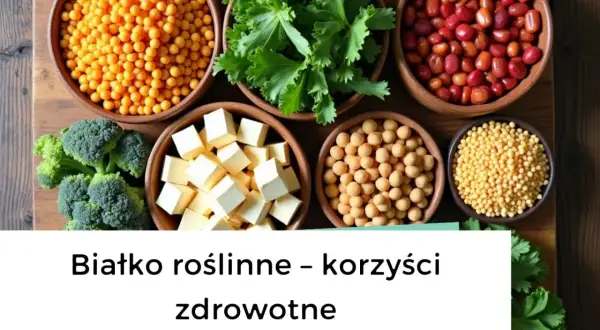 Miseczki z soczewicą, ciecierzycą, fasolą, brokułami i tofu – to wszystko zawiera białko roślinne.