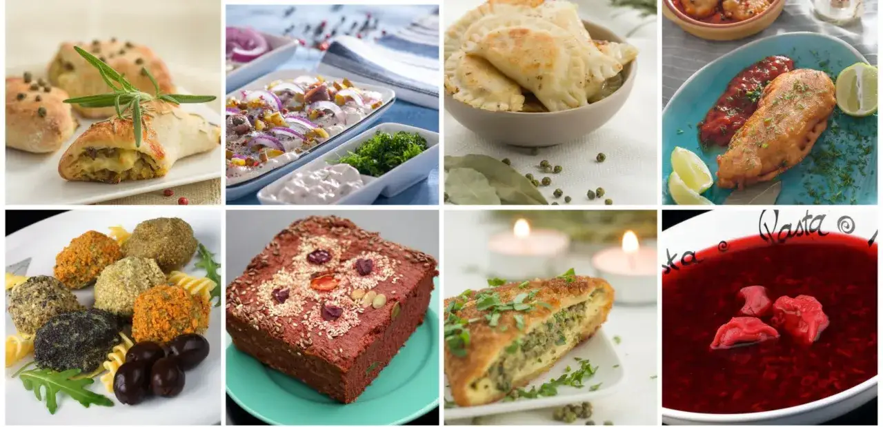 Kompilacja sprawdzonych przepisów bezglutenowych: pierogi, paszteciki, kotleciki, pasztet, zupa.